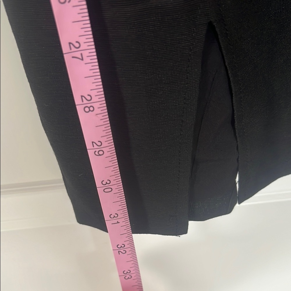 NWT- Princess Polly Black Spaghetti Strap Cotton/Poly Sheath Dress - Picture 7 of 9
